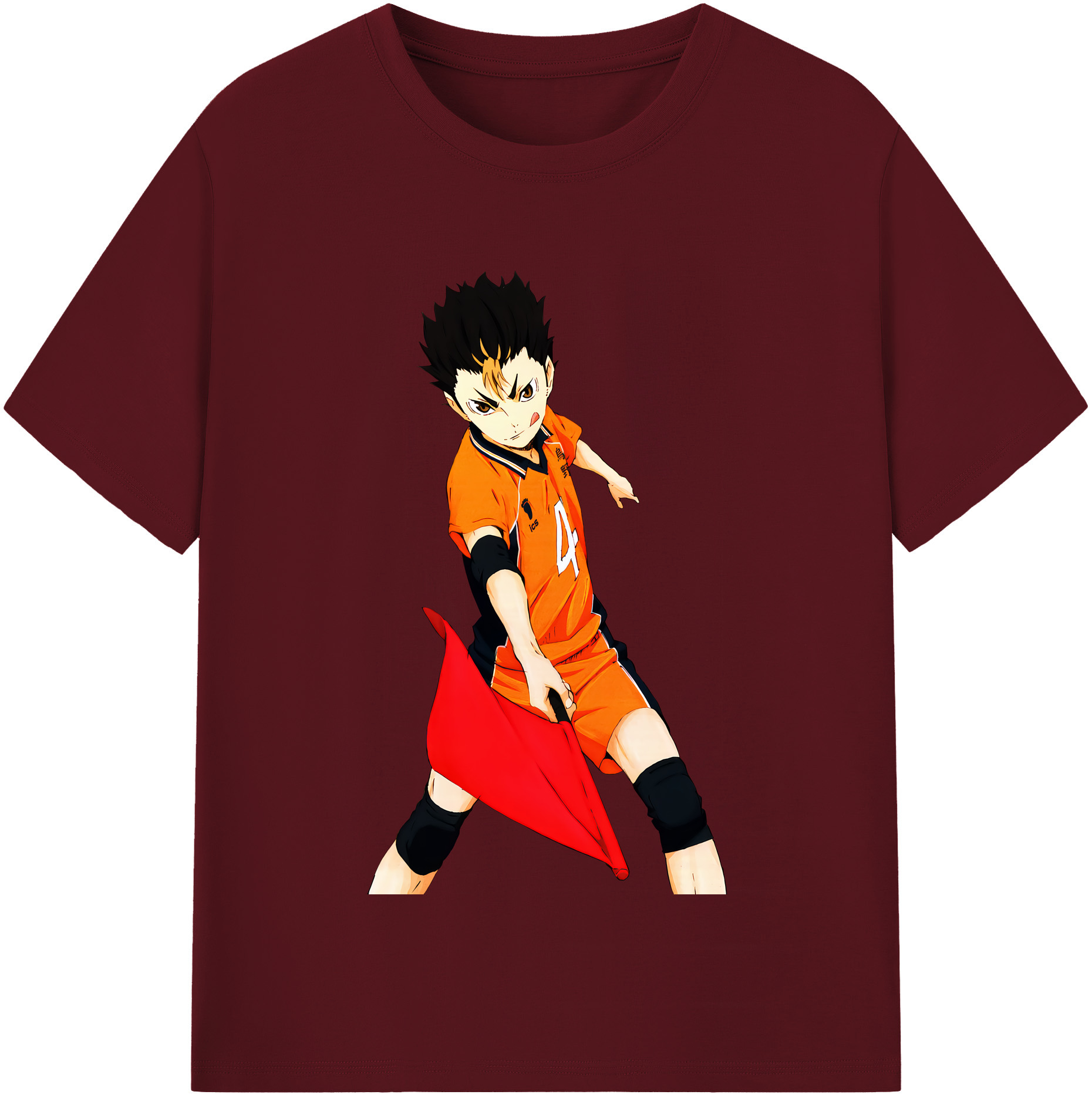 （画像用） ハイキュー!! Haikyu!! 綿100％半袖Tシャツ（フロントプリント）